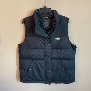 L.L.Bean Down Mountain Vest L